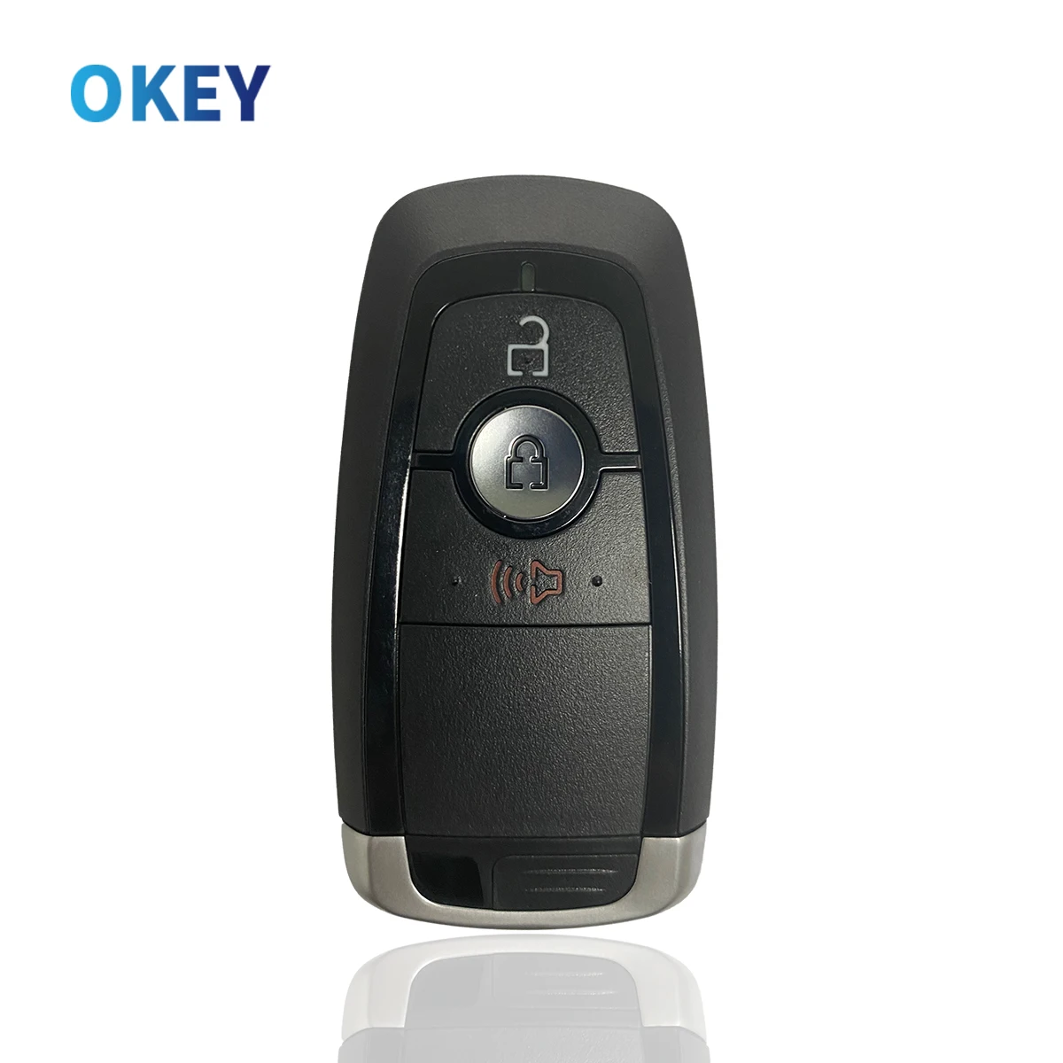 Okey Car Key Shell Replacement Case For Ford Edge Fusion F250 F350 F450 2017-2018 Remote Smart Promixity Card With Blade