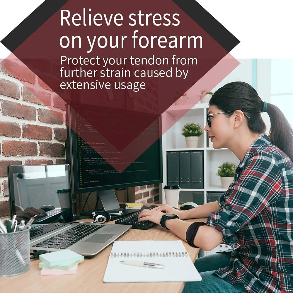 Generic (1 PC Blue Elbow Pad)1 PC Tennis Elbow Brace For Tendonitis