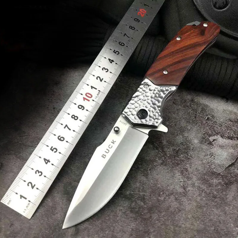 

Outdoor Knife Folding Knife Spring Steel with Height Hardnes Army Knife Fruit Knife Self Defense Weapon Field Survival Knife2023