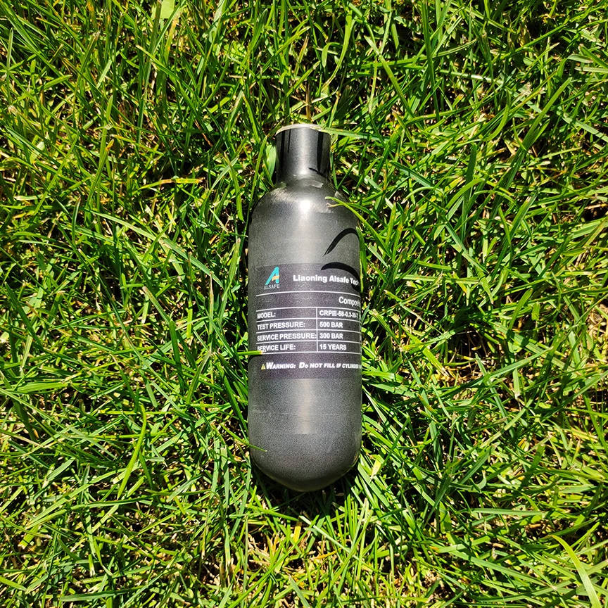 4500Psi 300Bar 30Mpa 0.3L 300cc Carbon Fiber Cylinder High Pressure Tank HPPA Cylinder Diving Scuba M18*1.5 LIGHTWEIGHT scuba diving accessories scuba diving tank