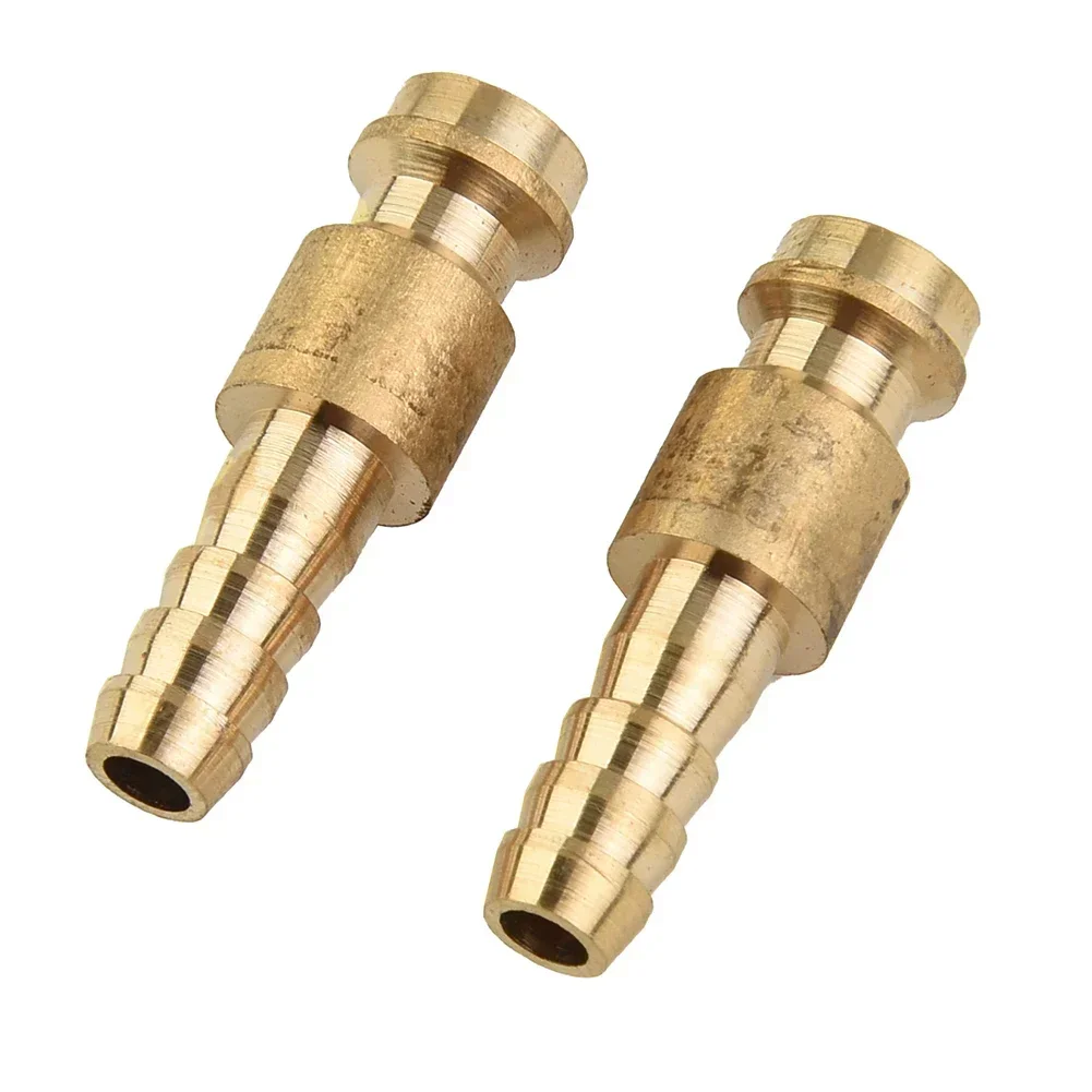 2pcs  Gas & Water Male Adapter Quick Connector For TIG Welding Torch Intake 6mm/8mm/10mm Welding Equipment 6