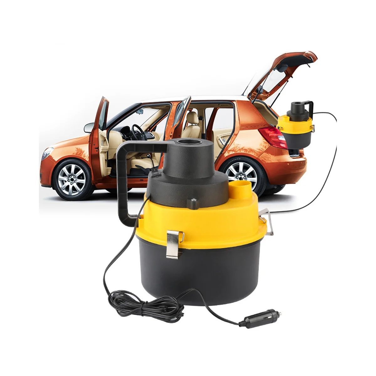Car Vacuum Cleaner Car Multi-Function Vacuum Cleaner Portable Wet and Dry Universal Supplies
