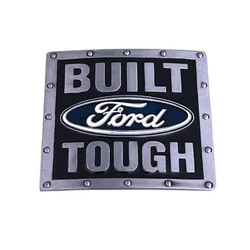 Logo car belt buckle Western style