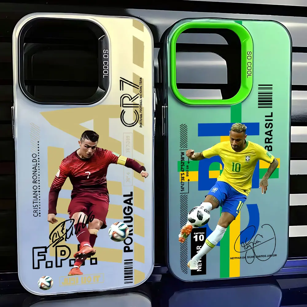 Premium Matte Back Anti-Fall Phone Case with Iconic Athlete Tribute Design
