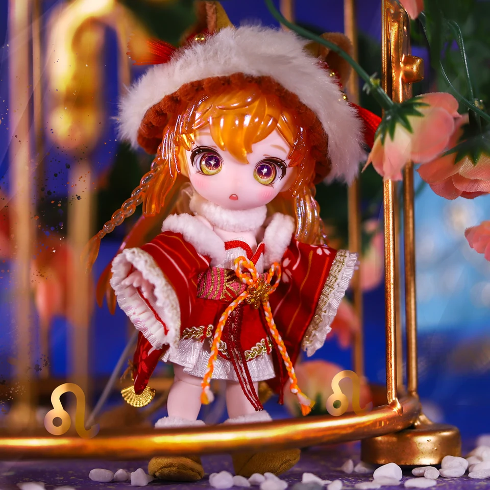 ♥秋の大特価Sale♥お目目が左右に動く可愛いアンティークコンポジションドール♥ Amazon | ICY Fortune Days 13cm bjd 人形 - アニメスタイルの人形