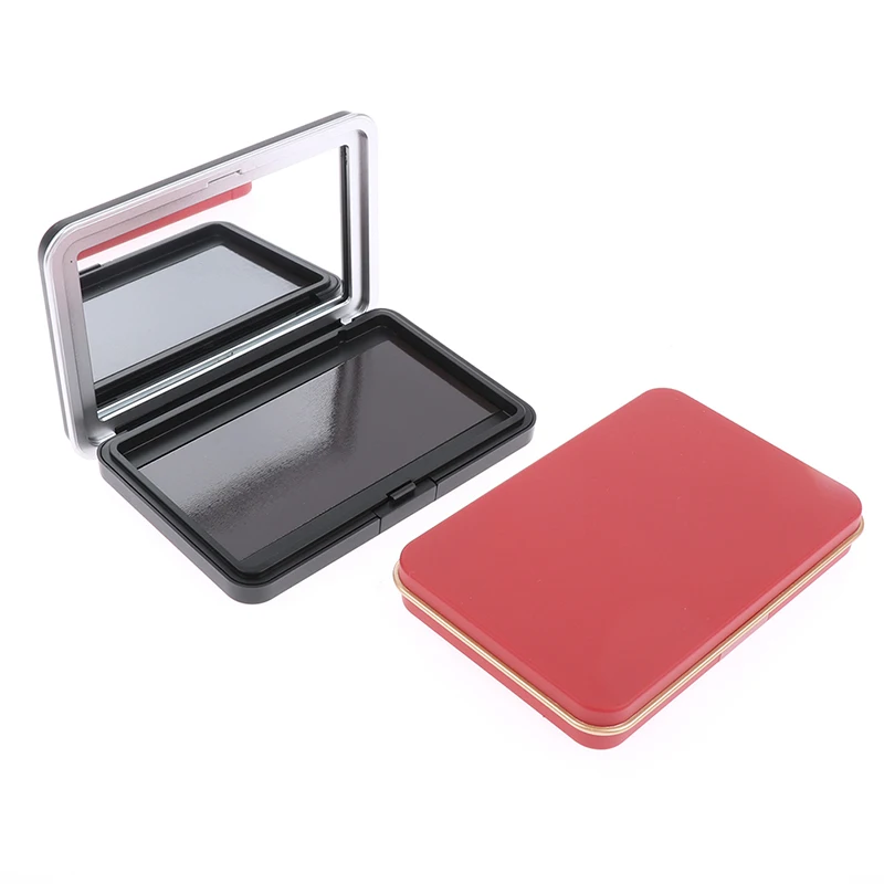 1pcs Matte Empty Magnetic Cosmetics Palette Eyeshadow Blusher DIY Makeup Box Glitter Makeup Dispensing Box