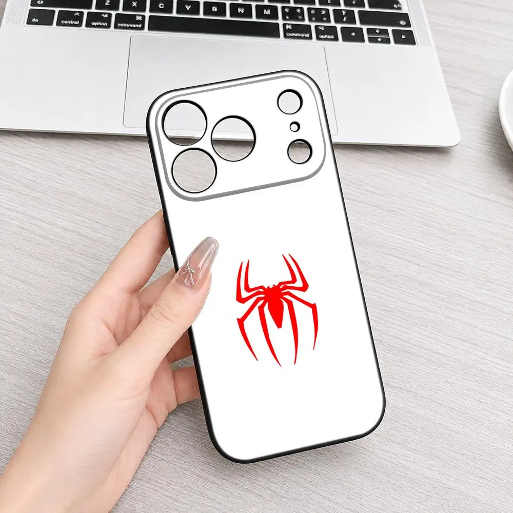 Anime Spiderman Cool Shockproof HD Clear Phone Case