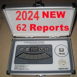 

2024 new Version 6.3.36 Real 62 Reports Quantum Magnetic Resonance Body Analyzer Health Analysis Bio Resonant Device Scanner NLS