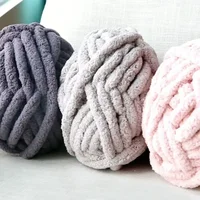 250g/Ball Multicolor Chenille Yarns for Knitting and Crochet Blanket Cushion Chunky Thick Line Soft Warm Crochet Yarn Scarf Line 2