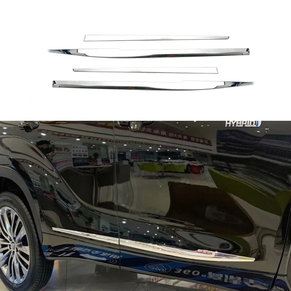 

Для Toyota Highlander 2020, 2021, 2022, 2023, корпус из АБС-пластика, Декоративная полоса, край двери, полоса против царапин, декоративные аксессуары