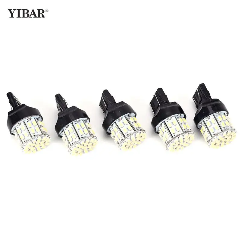 1Pc Super Bright T20 7443 W21/5W 1206 50Smd Car Tail Turn Braket Parking Led Lamp