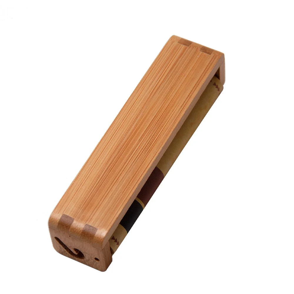 HORNET DANGER Natural Bamboo 110MM Rolling Machine Maker Kingsize Roller Laminado Para Fumar 5