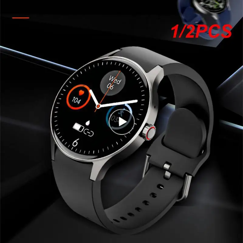 

1/2PCS Smart Watch Men Call AMOLED Always-on Screen Heart Rate Monitor Sports Smartwatch Women VS Pixel Watch