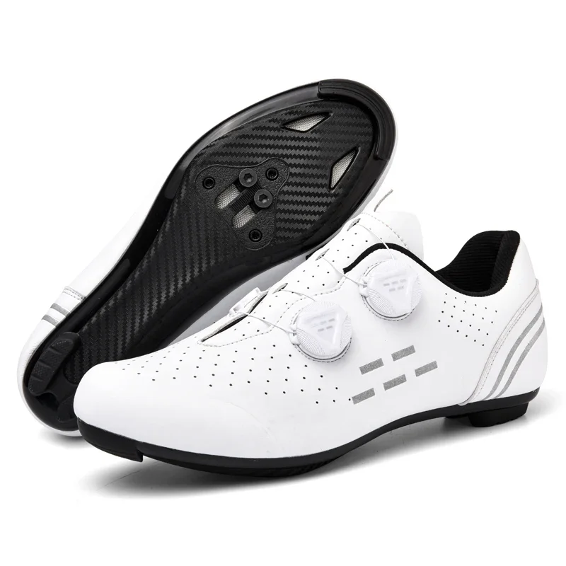 Chaussures Vtt Route Chaussures De Cyclisme Hixingo Hommes Femmes - Route Et VTT - Semelle Dure Crampons Chaussures Vélo Hixingo Semelle Rigide SPD Route VTT