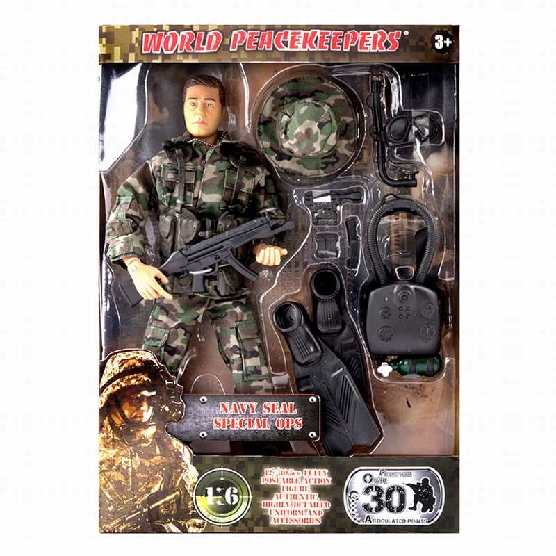 WorldPeacekeepersModel16ActionFigureSoldiersandAccessories