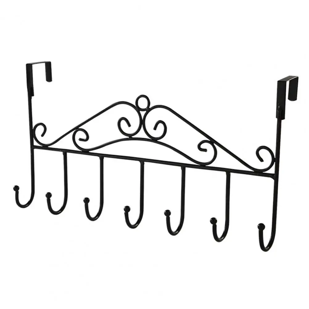 Practical Hanger Hook Lightweight Door Hook Sturdy No Punching Hanger Hook  Space-saving 2