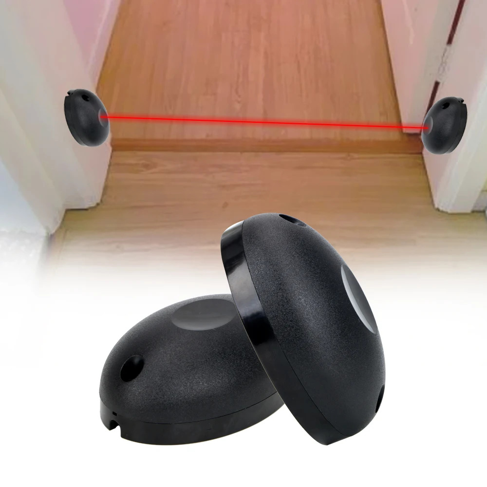 

For Gates Doors Windows Single Beam Infrared Radiation Sensor Barrier External Positioning Alarm