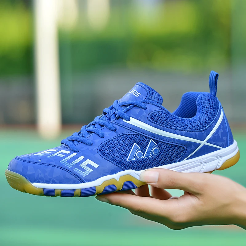 LEUFES Raffles Table Tennis Shoes Men's Shoes Women's Breathable Non slip Beef Sole Professional Training Sneakers36-45