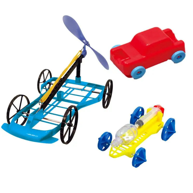 

Kids Physics Learning Education Kit DIY Air Car Experiment Toy Science Experiment Educational Toy Gift STEAM School Projects kid