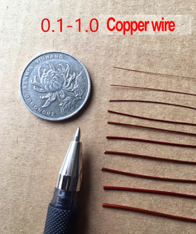 Coil Copper Wire0.1mm 0.2mm 0.3mm 0.4mm 0.5mm 0.6mm 0.7mm 0.8mm 1.20mmCable Copper Wire Magnet Wire Enameled Copper Winding Wire - Image 2