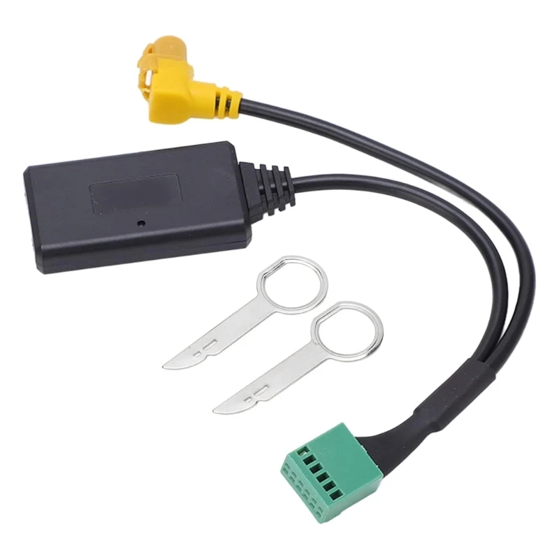 Кабель AUX Стерео аудио вход MMI3G AMI 12Pin 5.0 Беспроводной вспомогательный автомобильный шнур