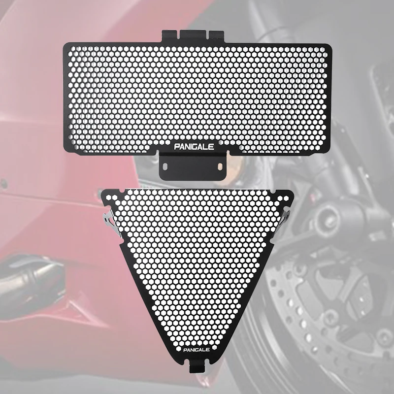 

Motorcycle Accessories Aluminum Radiator Guard Cover Grille for DUCATI PANIGALE V2 2020 2021 2022