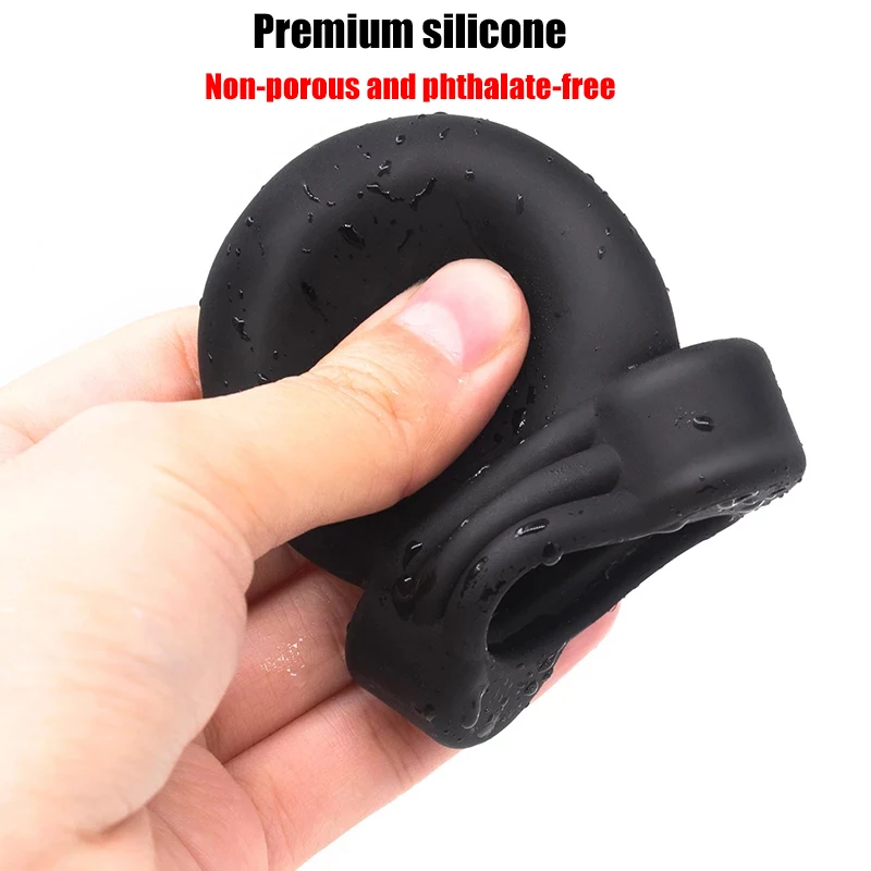 SM Penis Electro Stimulator Glans Trainer Men Masturbation Electric Shock Penis Head Massage Delay Training E-stim Sex Toy