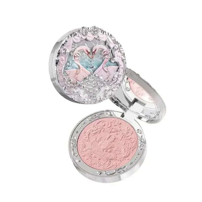 Powder Blusher Blush Powder Blush Plate Facial Blusher Flower Knows All Series Swan Ballet Blush Set