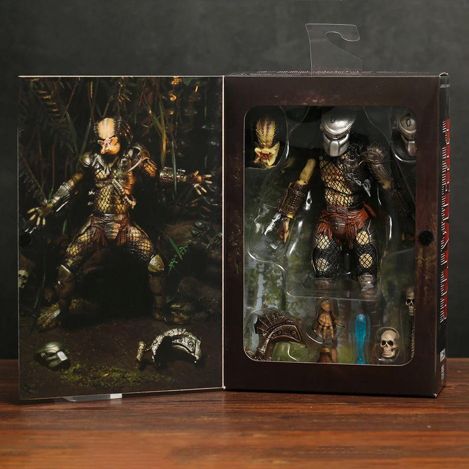 Figura Coleccionable NECA Predator Jungle Hunter Predator con Luces LED (Escala 1/4) NECA 1/4 DE Figura Coleccionable NECA Predator Jungle Hunter Predator con Luces LED (Escala 1/4) NECA 1/4 DE