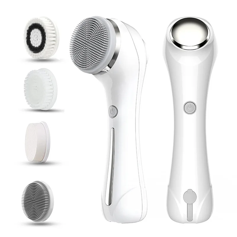 Sonic Facial Cleansing Brush with Interchangeable Heads