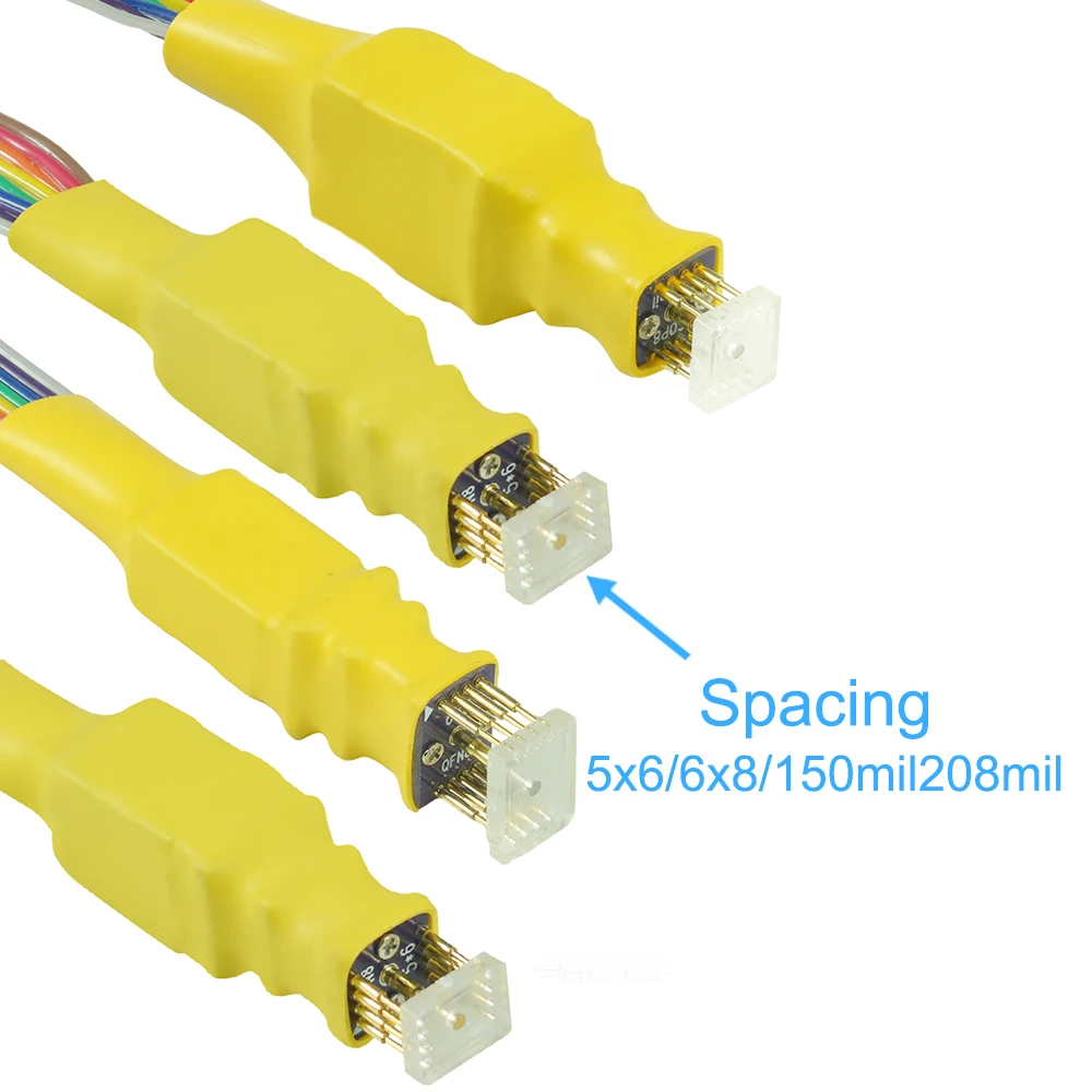 1,27 mm 8-Pin Test Sonde lijn 5x6 mm voor DFN8 QFN8 WSON8 Chip