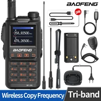 Baofeng BF-18L Walkie Talkie Tri Band Wireless Copy Frequency 999CH NOAA Long Range Type-C VHF UHF Portable Ham Two Way Radio 1