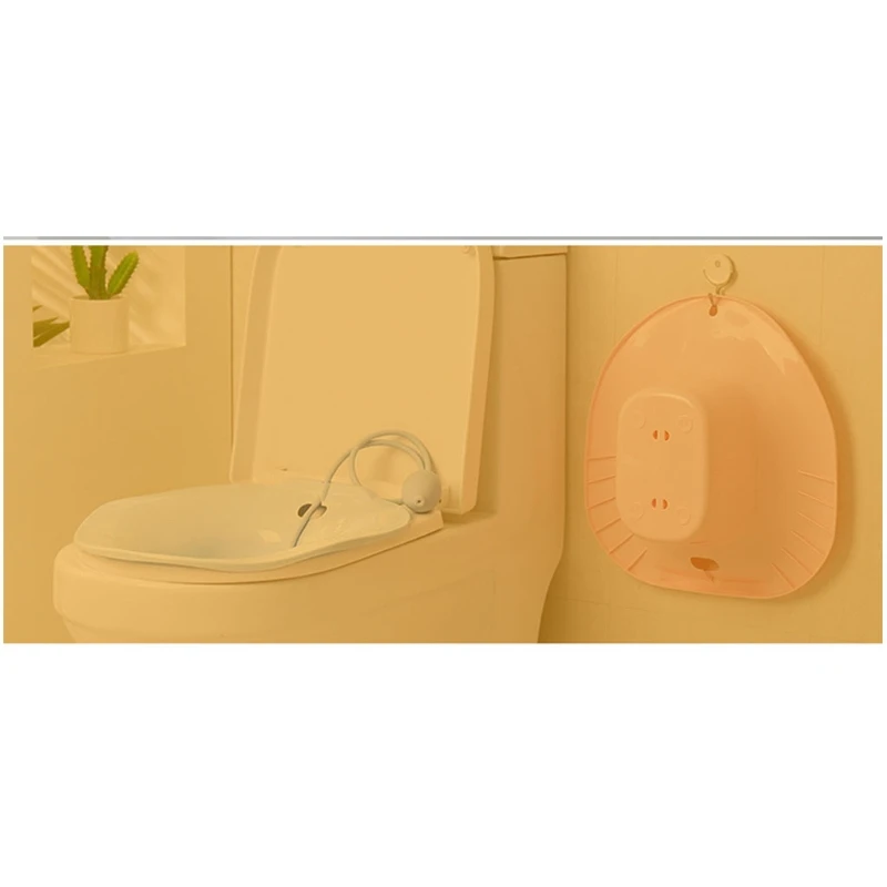 Toilet Sitz Bath Basin Squat Closestool Folding Toilet Sit Basin Bath Wash Butt Woman Confinement Basin Cleaner for Elderly Maternal Pregnant Woman