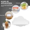 Wooden Material Solid Wood Floating Shelf Wall Mounted Rack Storage Board Home Garden ganization Holders Racks Wooden Shelves 5