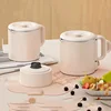 Electric Kettle 1PC Outdoor Mini 800ML Double Layer 304 Stainless Steel Foldable Home Portable Water Kettle 2