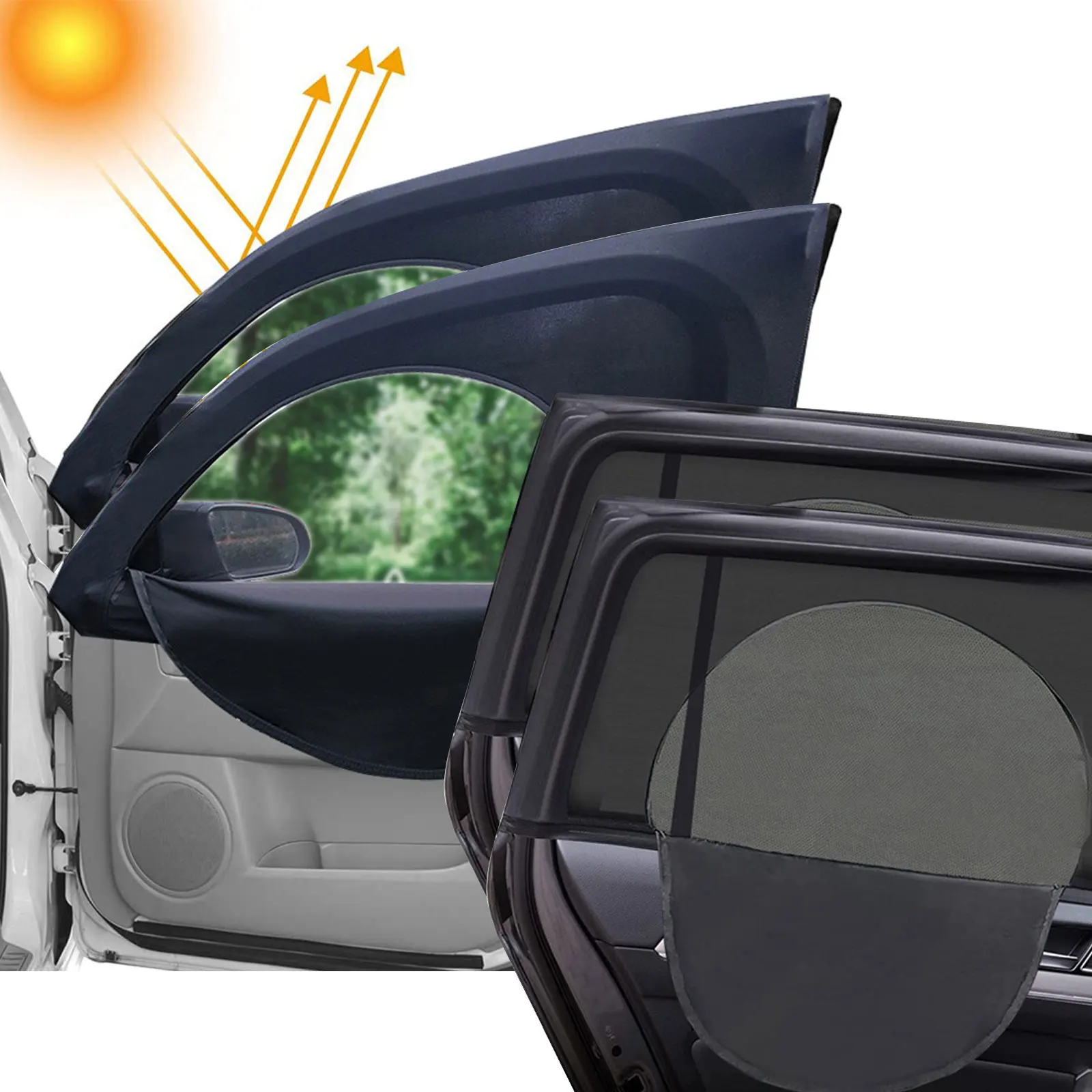Universal Auto Styling Zubehör Sonne Seite Fenster Schatten Vorhang Heckscheibe  Abdeckung UV Schutz Sonnenschirm Visier Schild Von 15,07 €