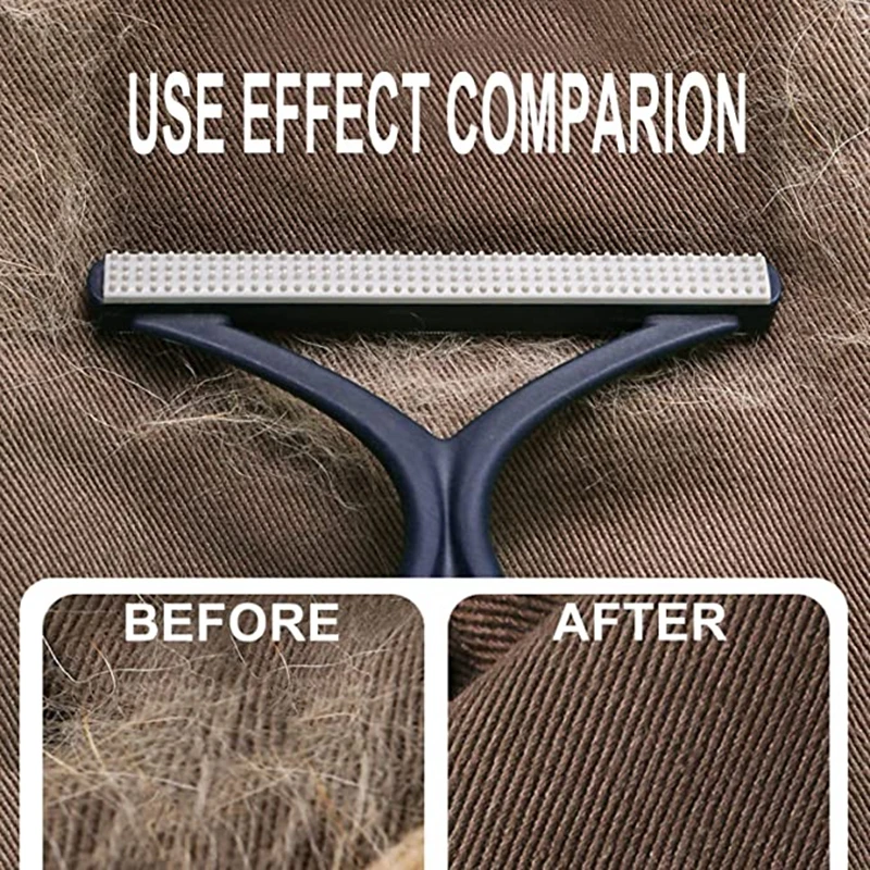 Silicone Double Sided Pet Hair Remover Lint Remover Clean Tool Shaver Sweater Cleaner Fabric Shaver Scraper For Clothes Carpet