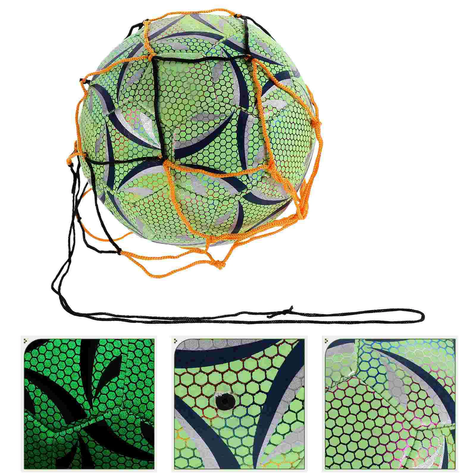 

Football Teen Boy Gift Creative Balls Heat-resistant Soccer Luminous Green Indoor Pu Training