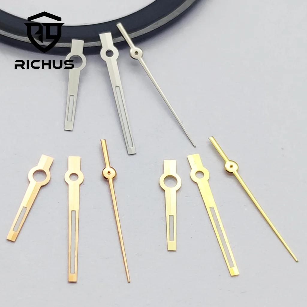 Watch Accessories RICHUS Watch Hands Luminous Fit NH34 NH35 NH36 ETA2824 2836 Miyota8215-DG Movement