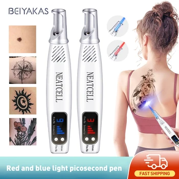 Picosecond Laser Pointer for Mole Removal Dark Spot Removal Pen Tattoo Acne Skin Pigment Portable Removal Machine Beauty Device