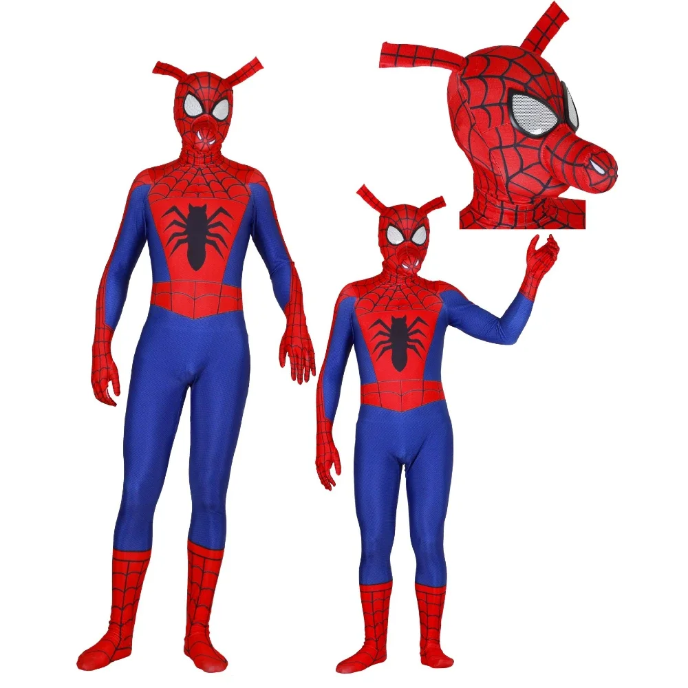 

Anime Spider-Man Pig Cosplay Costume Adult Child Superhero Be Funny Jumpsuits Christmas Carnival Birthday Party Dress Up Gifts