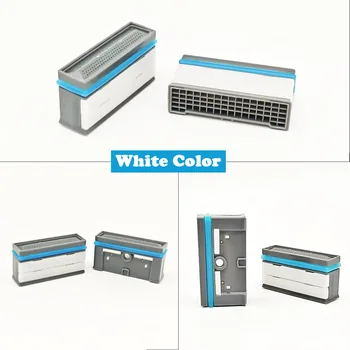 Wasourlf เครื่องเติมอากาศทรงสี่เหลี่ยม2ชิ้น, เครื่องประหยัดน้ำสำหรับก๊อกน้ำหัวก๊อกอุปกรณ์ห้องครัวห้องน้ำชิ้นส่วน 2