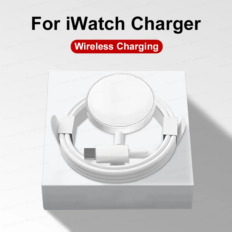

For Aople Original USB C Magnetic Wireless Charger For iWatch 8 7 6 SE Watch Series 5 4 3 2 1 Portable Fast Charging Accessories