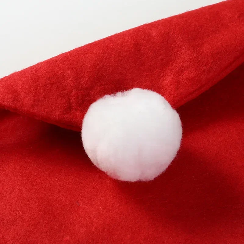 Christmas Car Seat Cover Santa Hat Decoration