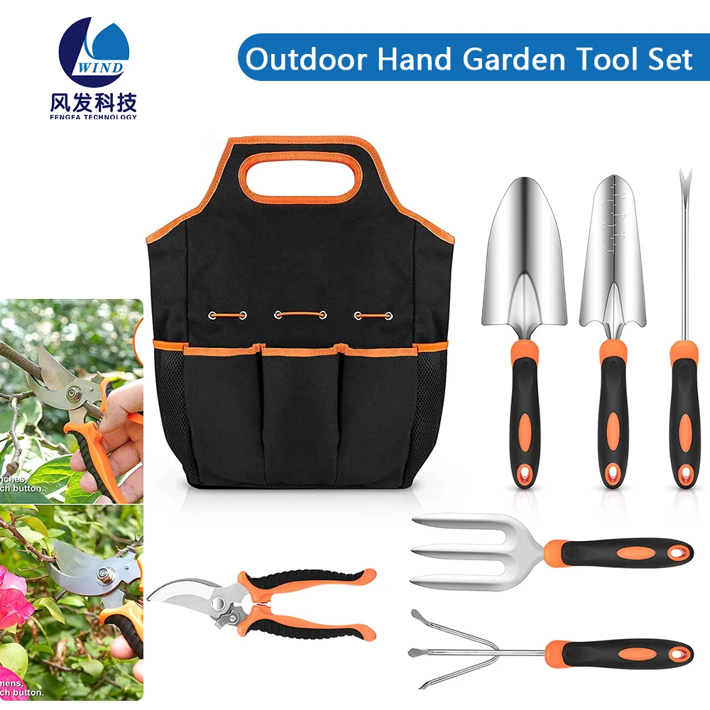 ensemble-d'outils-de-jardinage-a-main-en-acier-inoxydable-ensemble-d'outils-de-jardinage-rapides-poignee-en-caoutchouc-coordonnante-sac-de-rangement-fourre-tout-kit-de-cadeaux-d'exterieur-7-pieces