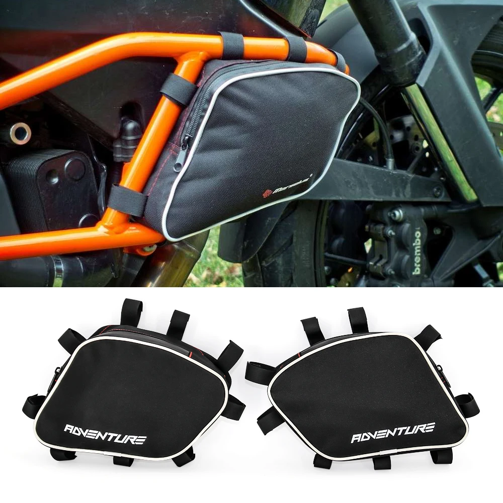 

Motorcycle Frame Crash Bars Waterproof Bag Bumper Repair Tool Placement Bag For 1050 1090 1190 1290 ADV Adventure R