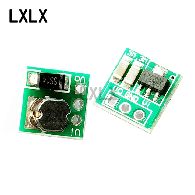 DC-DC Step Up Power Module Output Voltage 5V DC to DC Boost Converter 1.5V  1.8V 2.5V 3V 3.3V 3.7V 4.2V to 5V Regulator Voltage Boost Converter Board