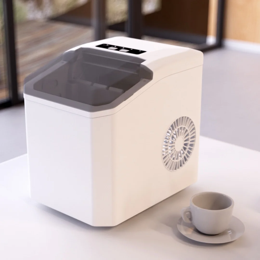 Small home ice maker 110V/120V 1.3L water tank Rapid manufacturing of ice