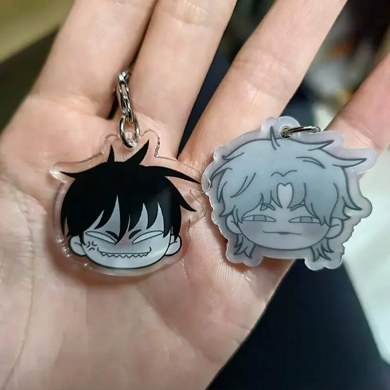 Low Tide in Twilight Kawaii Mobile Phone Yeo TaeJu Kim EuiHyun Acrylic Pendant Funny Face Straps Hanging Cute Rope Friend Gift