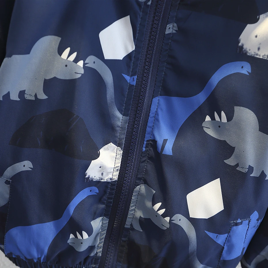 Boys Coat Jacket Cartoon Dinosaurs Coat Casual Style Children Coats Spring Autumn Kids Clothes